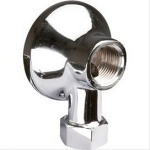 Applique murale chrome pour robinet MF3/8 »(12/17)