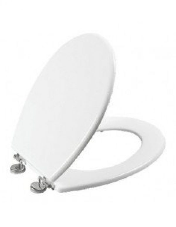 AQUARINE – Abattant Boliva laqué blanc – 814063