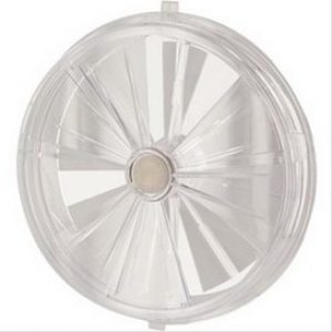 Aérateur Ø 156 mm, avec volet.