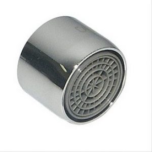 Aérateur de bec chromé M24/100 grille plastique – Eco