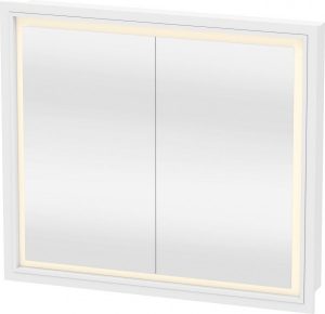 Armoire de Toilette Duravit L-Cube avec lumière Blanc LC765100000