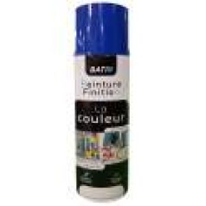 Aérosol peinture brillant 400ml, bleu gentiane, RAL 5010