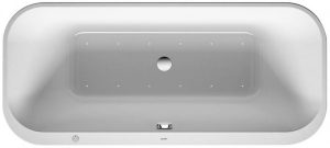 Baignoire Balnéo Rectangulaire Duravit Happy D.2 System Air 1800x800mm Blanc 760319000AS0000