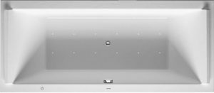 Baignoire Balnéo Rectangulaire Duravit Starck System Air 1800x800mm Blanc 760338000AS0000