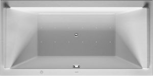 Baignoire Balnéo Rectangulaire Duravit Starck System Air 1800x900mm Blanc 760339000AS0000