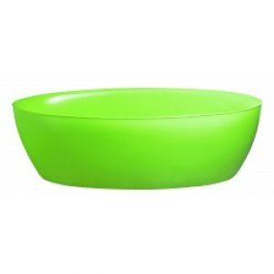 Baignoire balnéo + tablier – ilôt – vert – Dip Softies – AQUADESIGN