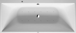 Baignoire d’Angle Balnéo Duravit DuraSquare à gauche 1800x800mm 760427000AS0000