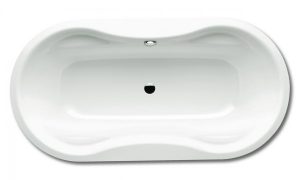 Baignoire Ovale Kaldewei Mega Duo modèle 184-7 Blanc Alpin 223848570
