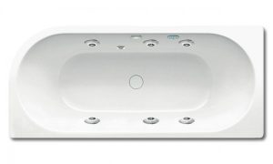 Baignoire Rectangulaire Kaldewei Centro Duo 2 arrondie modèle 130, 1 coin droite 283000010