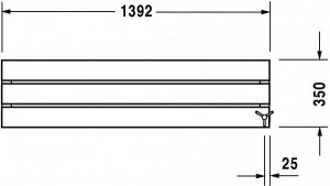 Banc Duravit Blue Moon 790856000000000