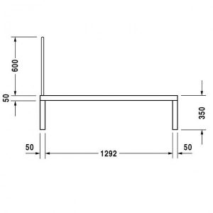 Banc Duravit Blue Moon 790857000000000