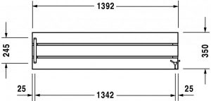 Banc Duravit Blue Moon 790858000000000