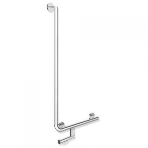 Barre d’appui coudée Hewi System 900  Chromé Brillant 900.22.14640