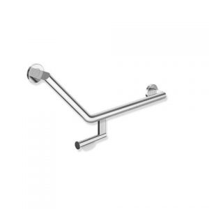 Barre d’appui coudée Hewi System 900  Chromé Brillant 900.22.33240