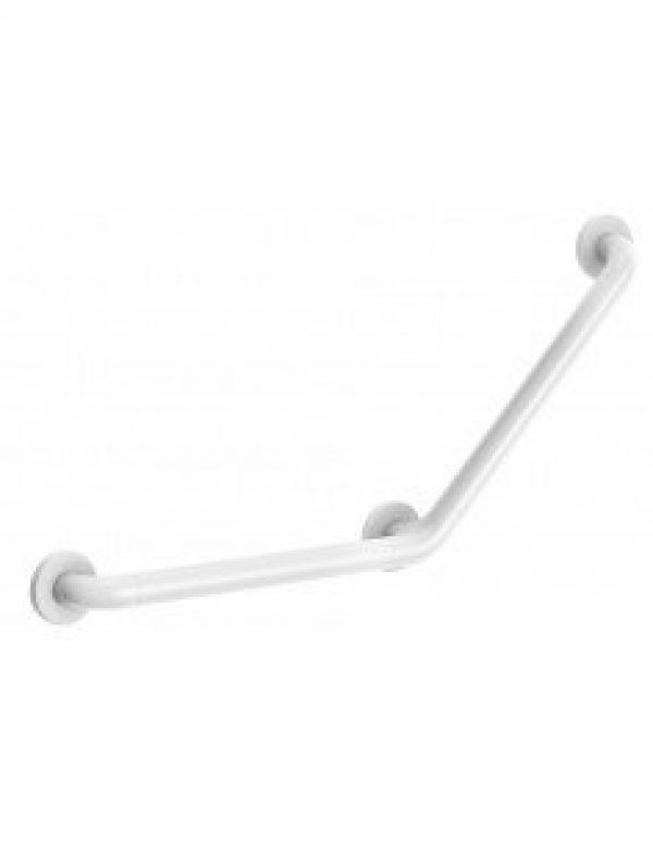 Barre d’appui coudee AKW 135° 400X400 mm blanc 01247WH