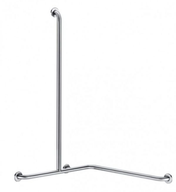 Barre d’appui Delabie Inox Poli 1150 x 750 x 750 mm 5481GS