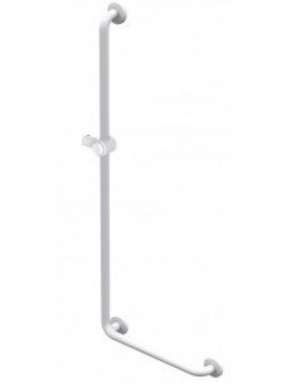 Barre d’appui douche  AKW + support douchette 450×1200 réversible…