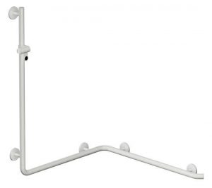 Barre d’appui Hewi System 800 K avec barre de douche