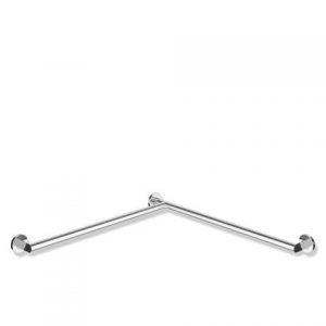 Barre d’appui Hewi System 900 pour douche Chromé Brillant 900.35.13440