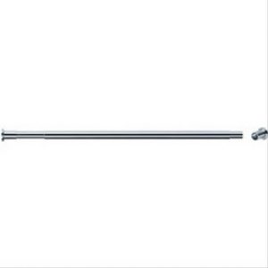 Barre droite extensible en laiton chromé 118 à 210cm