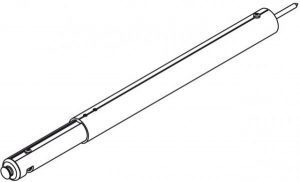 Barre Porte Serviette Mural Kermi WALK-IN XX Argent mat brillant