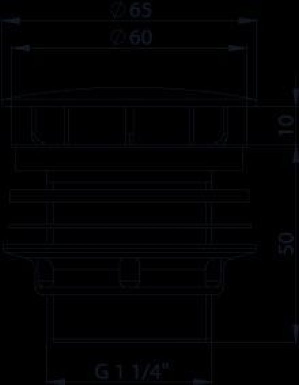 Bette Bonde 1¼ » pour lavabo (B580)