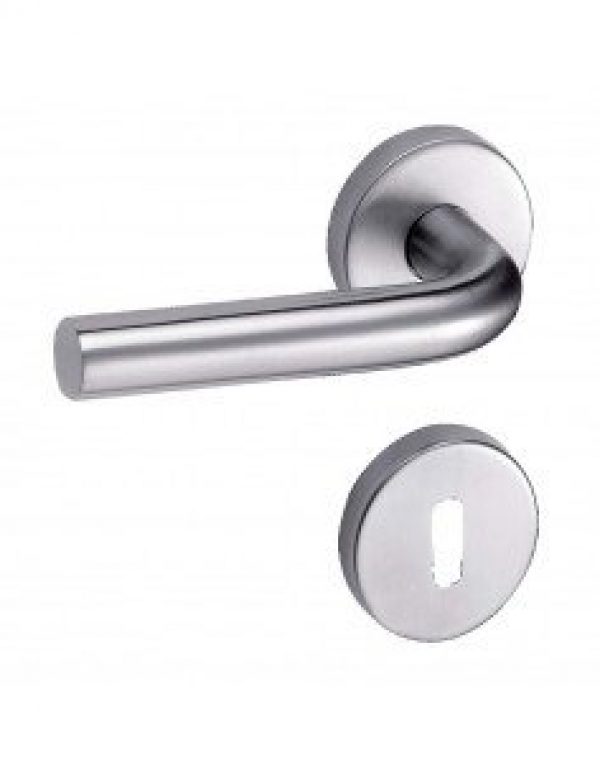 BEZAULT Béquille double 374265 sur rosace LINOX couleir inox