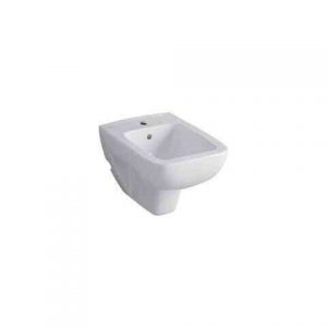 Bidet Suspendu Geberit Renova Plan 1 Trou 355x340x540mm Blanc