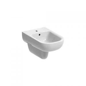Bidet Suspendu Geberit Smyle 1 Trou 350x335x540mm Blanc