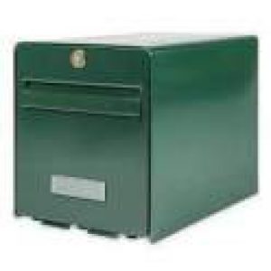 Boite aux lettres NF FAVOR MISSIVE 1 porte verte