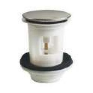 Bonde lavabo + clapet inox nouveau modèle Porcher