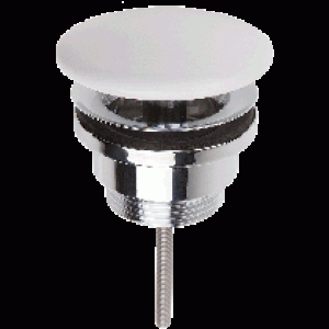 Bonde pour vasque sans trop plein Villeroy et Boch