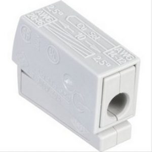 Borne de connexion auto 224 pour luminaires 1 rigide / 1 souple – boîte de 100