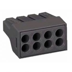 Borne de connexion auto 773 pour 8 fils souples/rigides – boîte de 50 – Wago