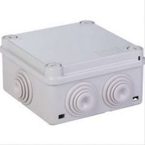 Boîte carrée de dérivation avec passe-fils 150x110x70 Ø10 à 29mm