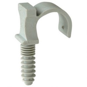 Boîte de 100 fixations simples pour tube Ø20 gainé