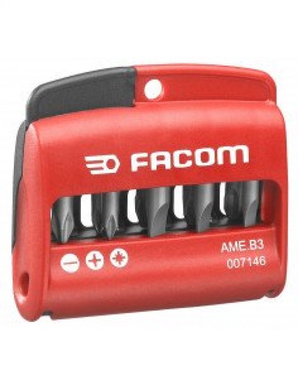 Boîte de 9 embouts de vissage B3 FACOM AME.B3