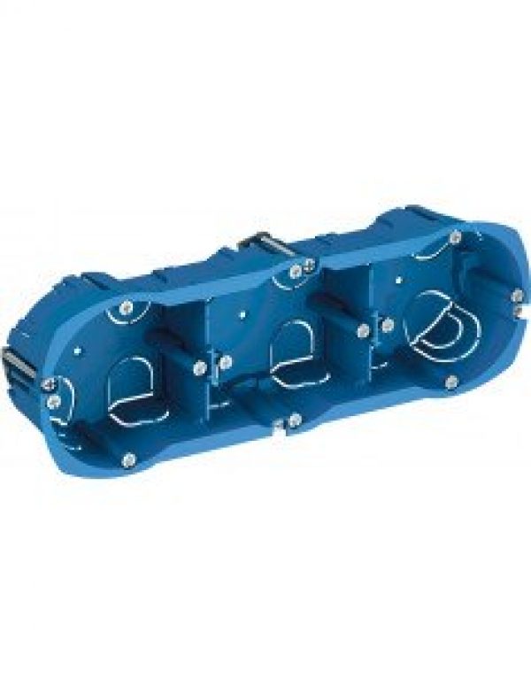Boîte d’encastrement placo SCHNEIDER 3 postes  IMT35244