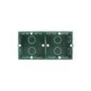 Boîte à encastrer 2 postes D65 P40 mm double sens