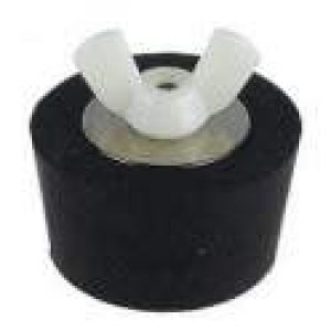 Bouchon caoutchouc 1″1/2 noir Aqualux