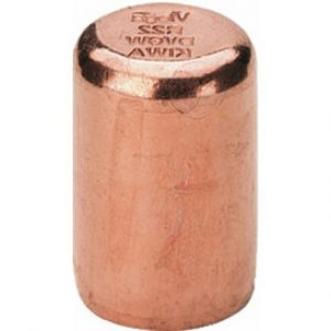 Bouchon cuivre Mâle 15 à sertir Le lot de 10 – VIEGA