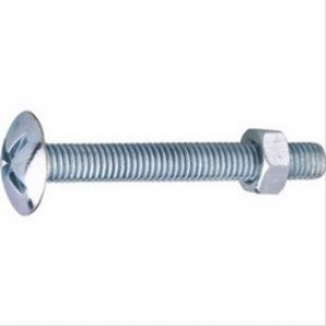 Boulon poêlier, tête large ronde 4×30 – boîte de 500