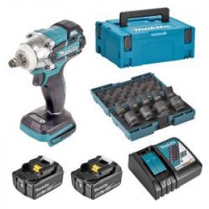 Boulonneuse A Chocs Makita Dtw285Rtjx 18V Li Ion 280Nm 2X5Ah