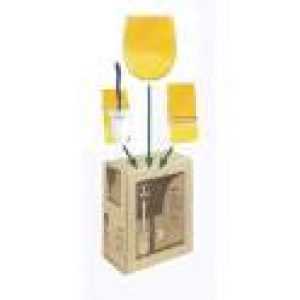 Bouton d’Or Pack WC Abattant + Porte Brosse + Déroulant -…