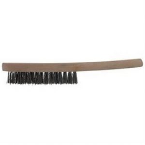 Brosse à manche, 4 rangs de fil acier rond
