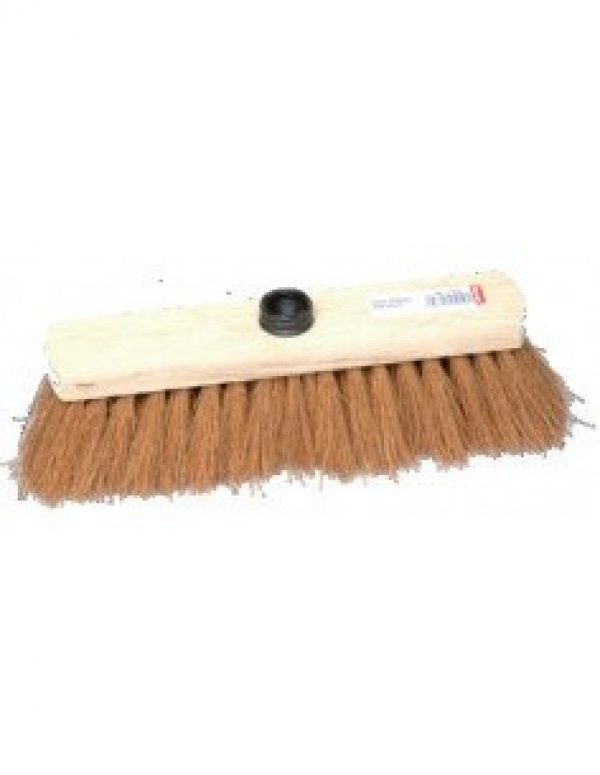 BROSSERIE THOMAS – Balai coco monture en bois à douille – 101D