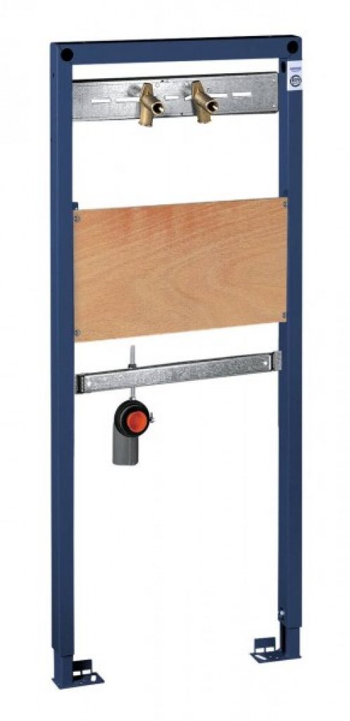 Bâti-Support Grohe Rapid SL pour bec verseur Chromé Laiton