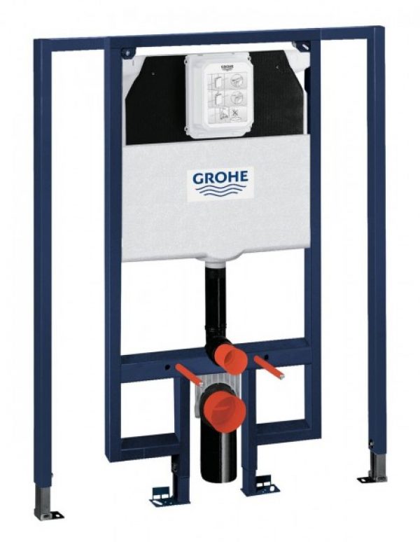 Bâti-Support Grohe Rapid SL pour WC avec Réservoir 80x1130x1200mm Métal et plastique