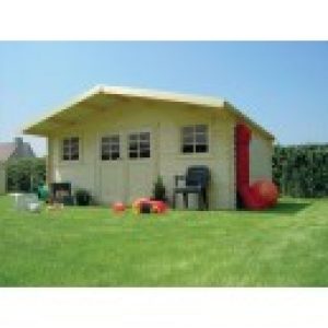 Cabane de jardin en bois VEVEY 24.3 m2