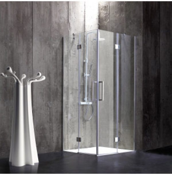CABINE DE DOUCHE 90X90 EN VERRE 6 MM SANS STRUCTURE LONDON